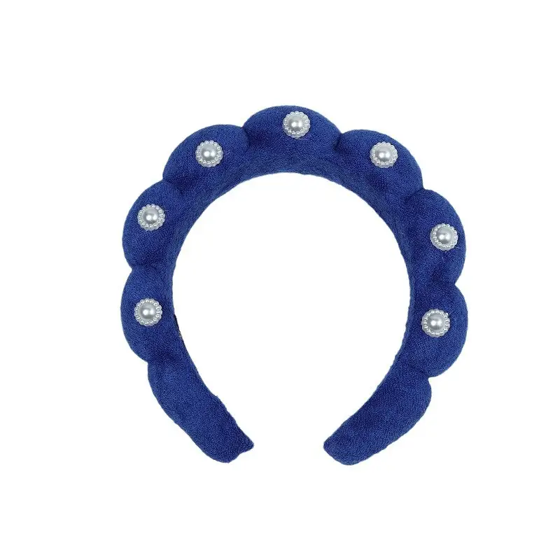 White Pearl Twist Hairband for Women - Image 53