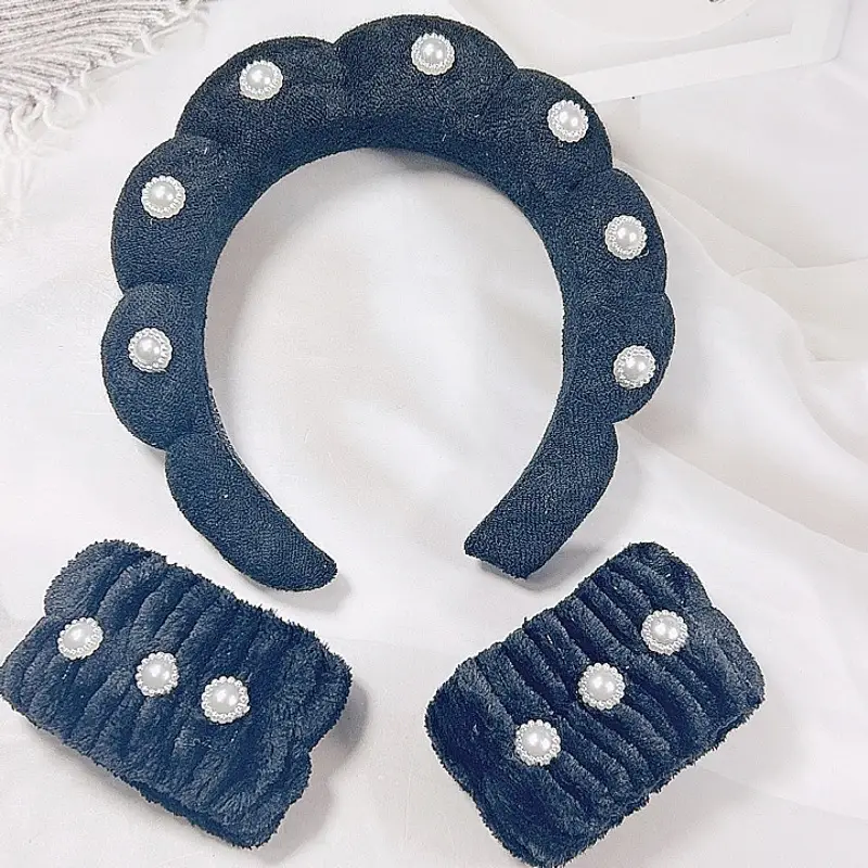 White Pearl Twist Hairband for Women — feature 18