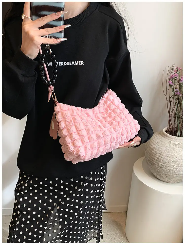 Soft Bubble Small Bag Women's 2024 Spring New Style — feature 11