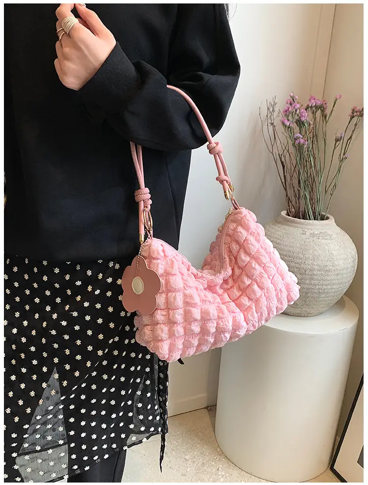 Soft Bubble Small Bag Women's 2024 Spring New Style — feature 9