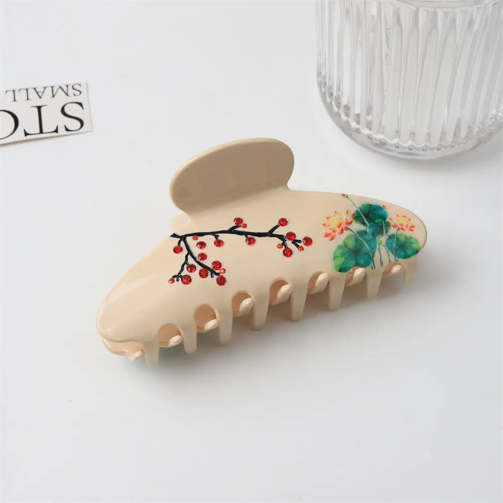 New Style Chinese Ink Painting Hair Clip for Women — feature 26