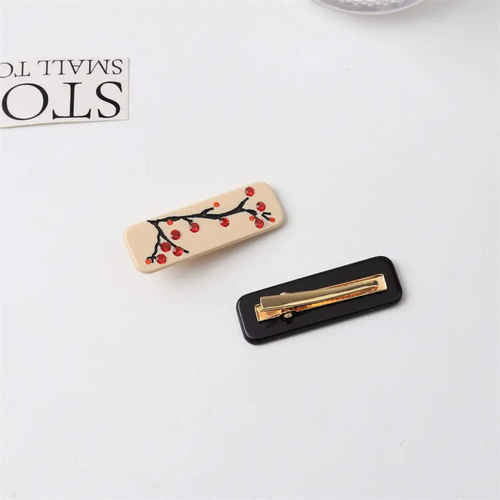 New Style Chinese Ink Painting Hair Clip for Women — feature 31