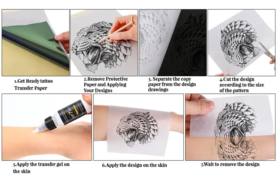 Cross-border Tattoo Transfer Gel 150ML Pointed Bottle — feature 6