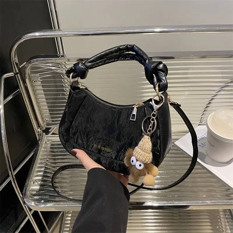 Pink Korean Style Shoulder Crossbody Bag for Women - Image 8