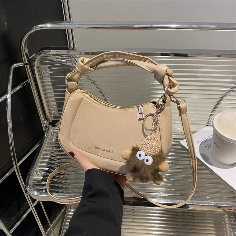 Pink Korean Style Shoulder Crossbody Bag for Women - Image 10