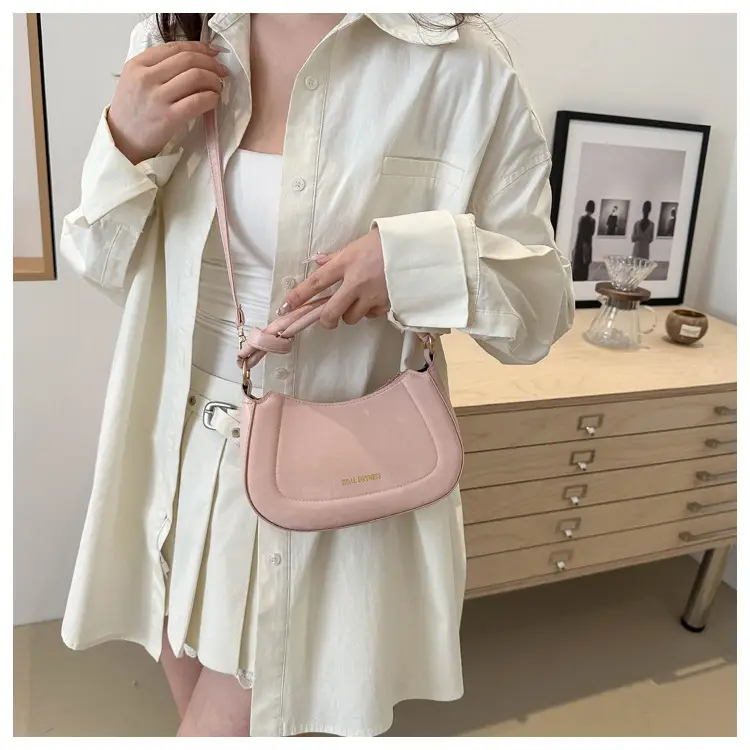 Pink Korean Style Shoulder Crossbody Bag for Women — feature 16