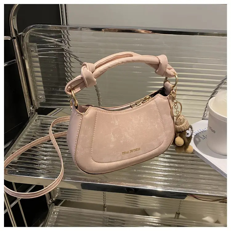 Pink Korean Style Shoulder Crossbody Bag for Women — feature 23
