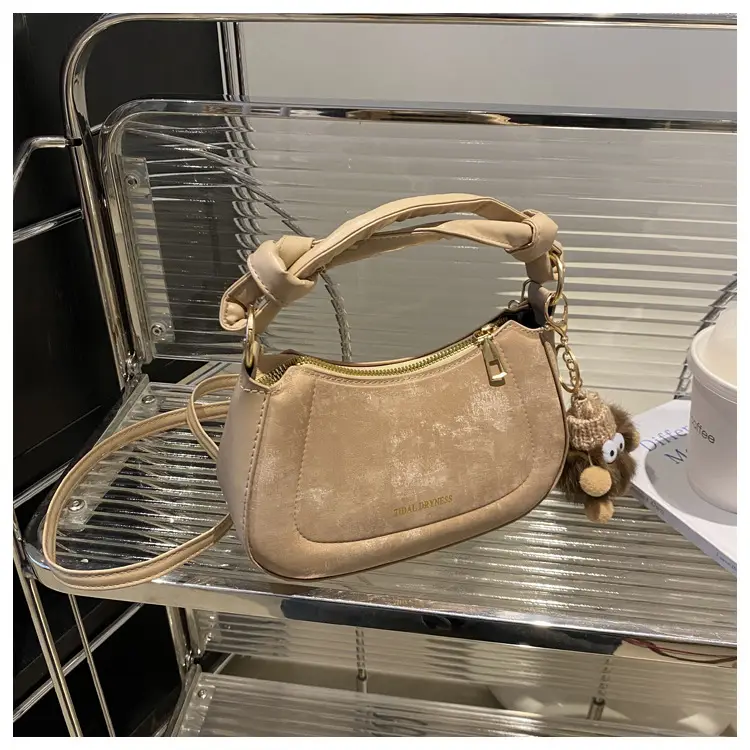 Pink Korean Style Shoulder Crossbody Bag for Women — feature 24