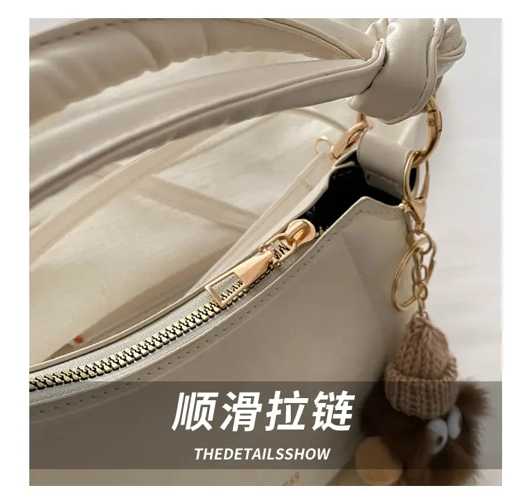 Pink Korean Style Shoulder Crossbody Bag for Women — feature 4