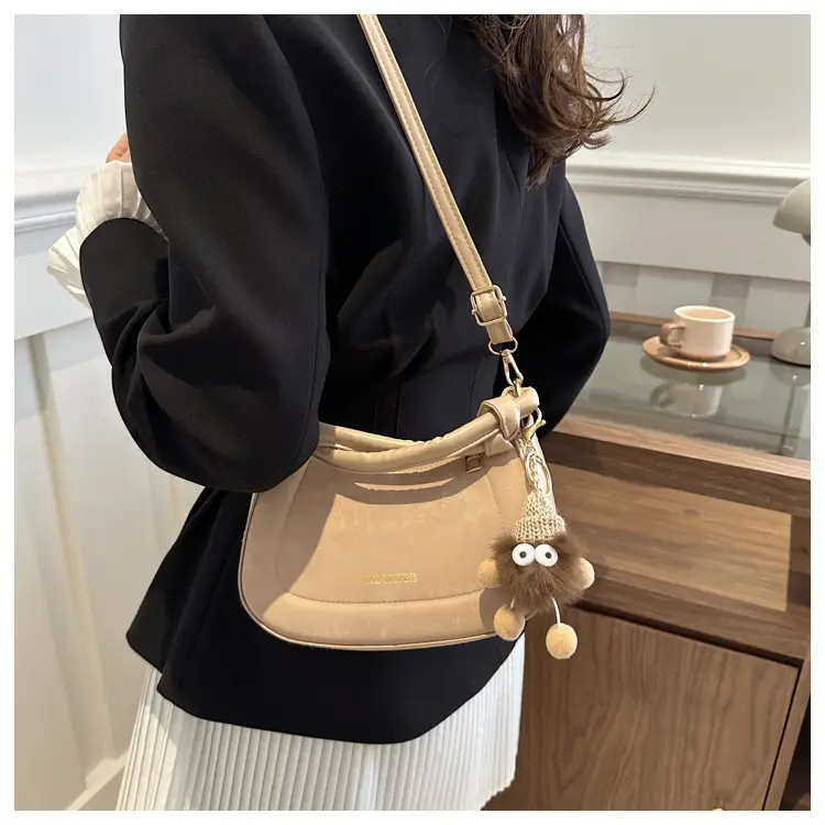 Pink Korean Style Shoulder Crossbody Bag for Women — feature 8