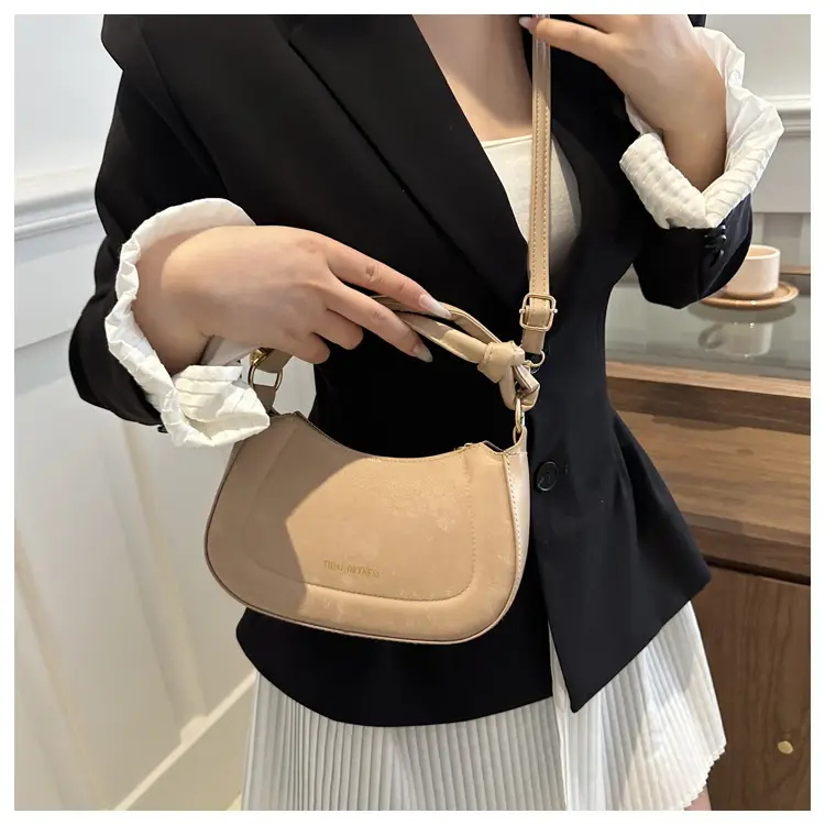 Pink Korean Style Shoulder Crossbody Bag for Women — feature 9