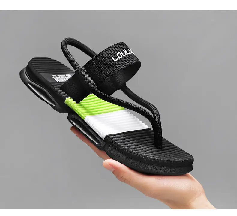 Men's Green Strap Flip Flops Summer 2024 — feature 15