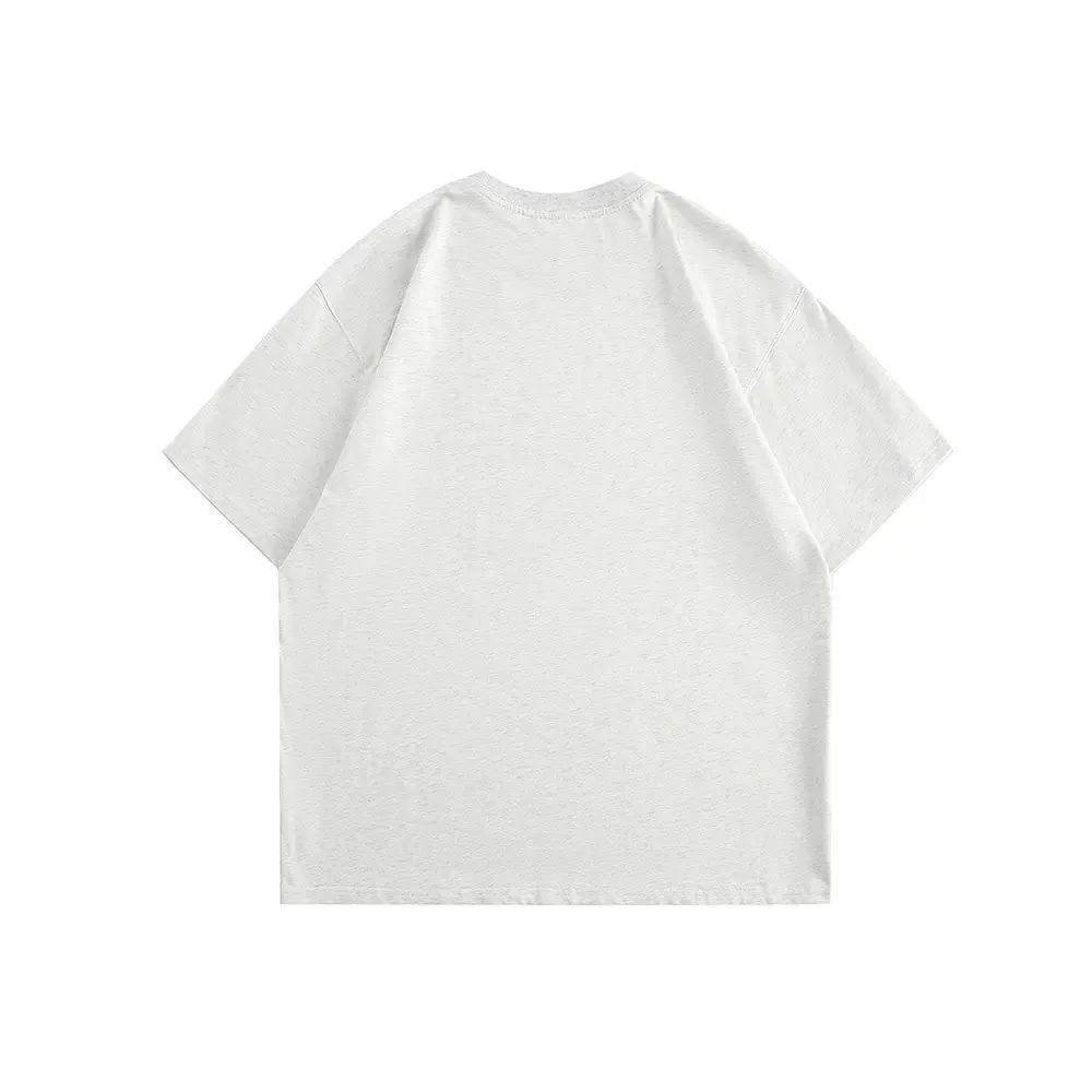 Men Pure Cotton Short Sleeve T-Shirt Summer Trendy Brand Loose Half Sleeve Teenager Top