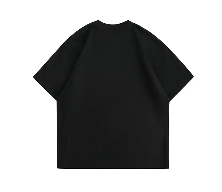 Men Pure Cotton Short Sleeve T-Shirt Summer Trendy Brand Loose Half Sleeve Teenager Top