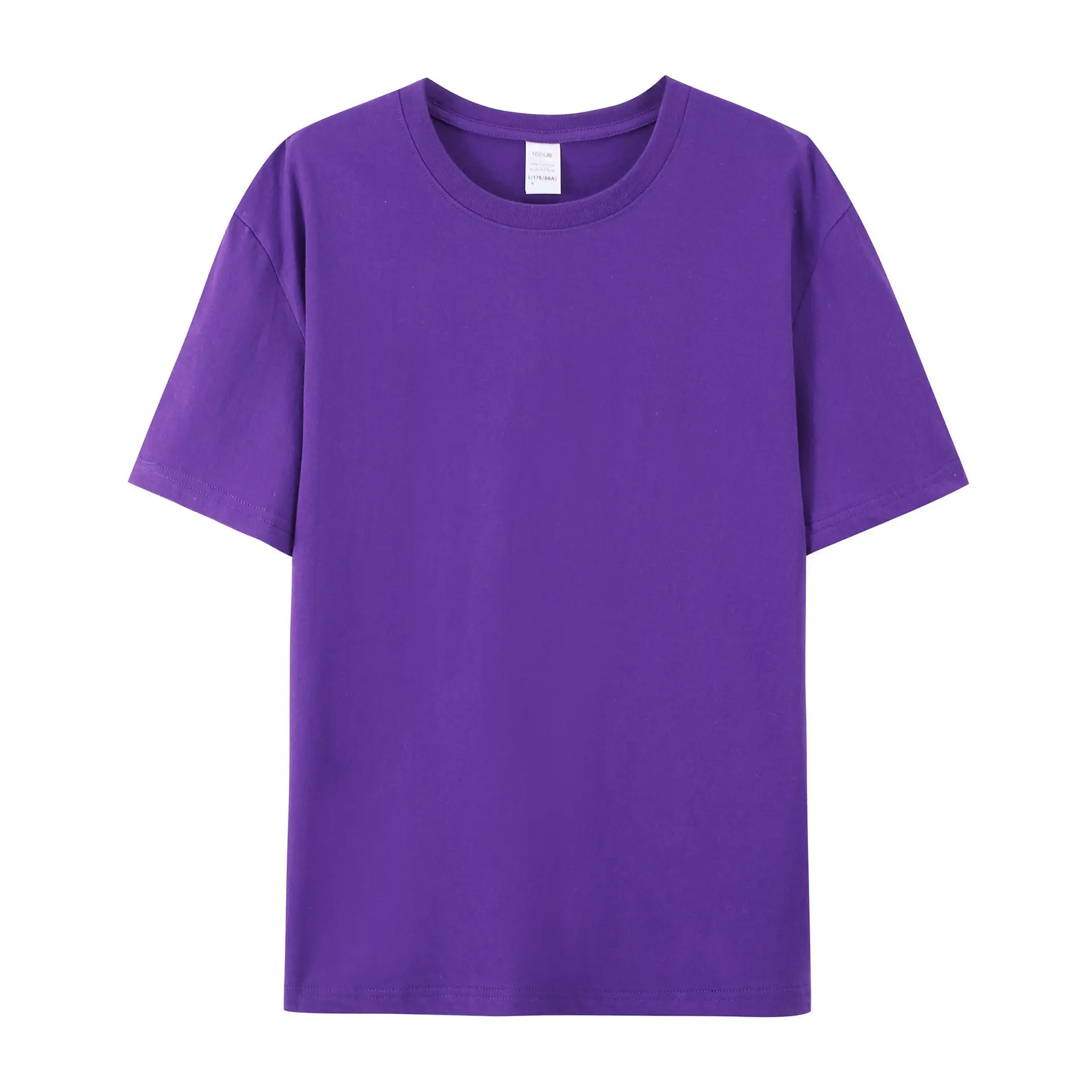 Pure Cotton Green T-Shirt Large Size - Image 17