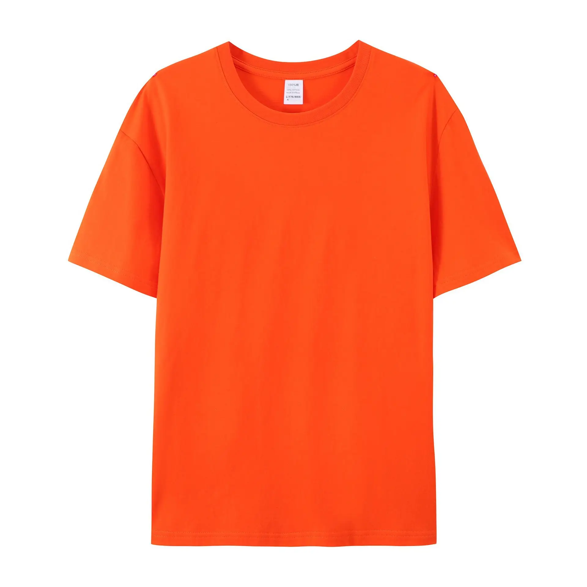 Pure Cotton Green T-Shirt Large Size - Image 18