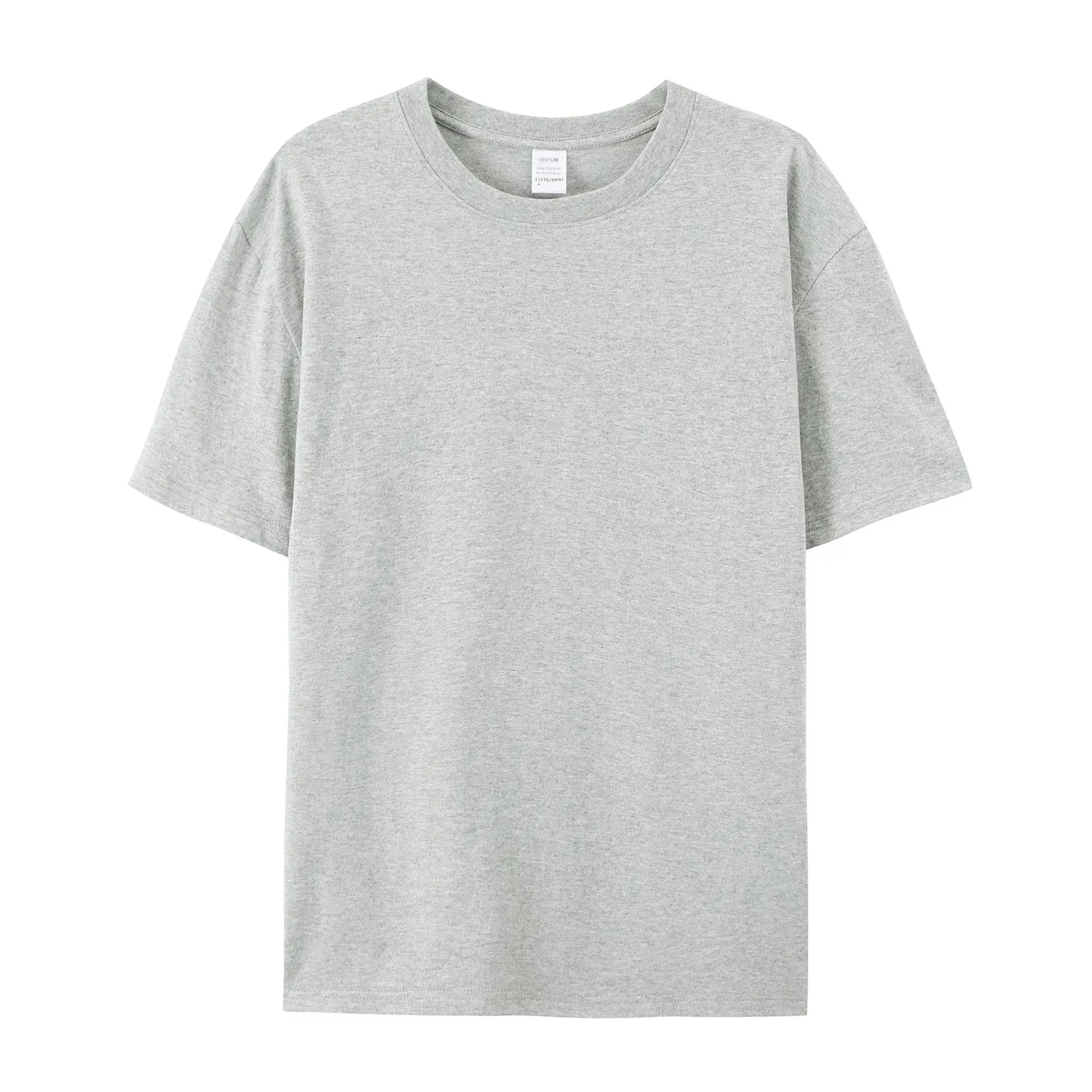 Pure Cotton Green T-Shirt Large Size - Image 3