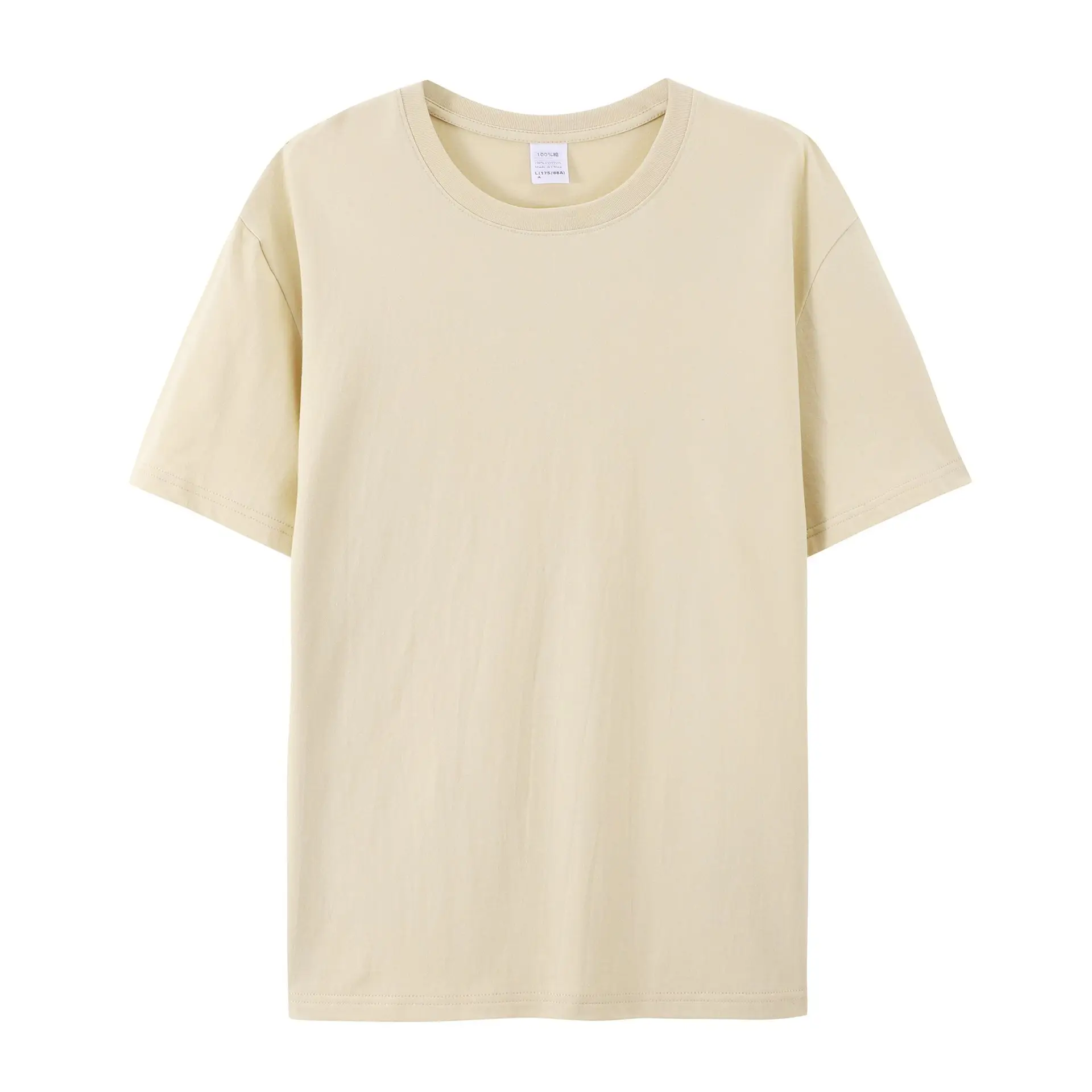 Pure Cotton Green T-Shirt Large Size - Image 5