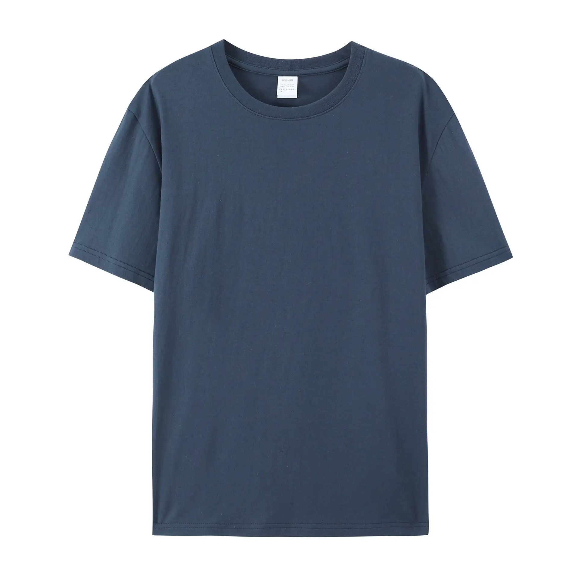 Pure Cotton Green T-Shirt Large Size - Image 6