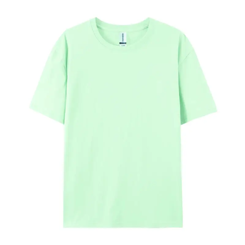 Pure Cotton Green T-Shirt Large Size - Image 9