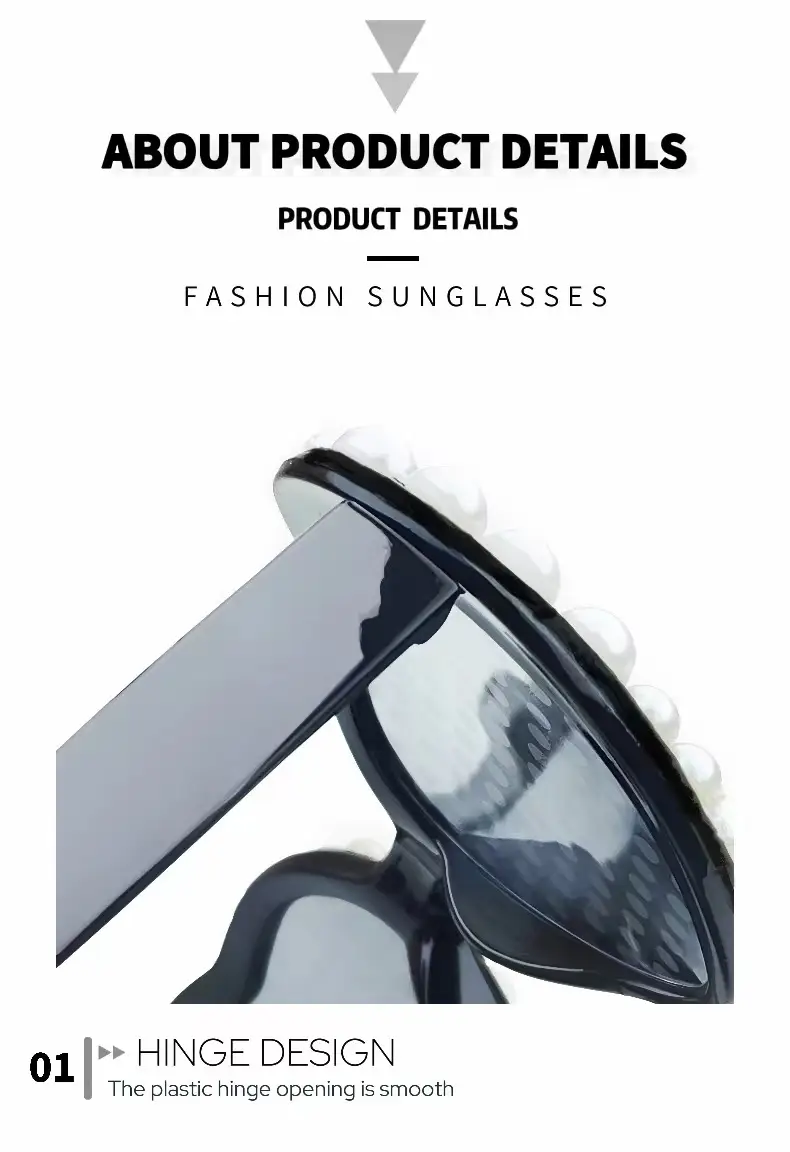 Heart Shaped Pearl Sunglasses for Men Women Bridal Party — feature 9