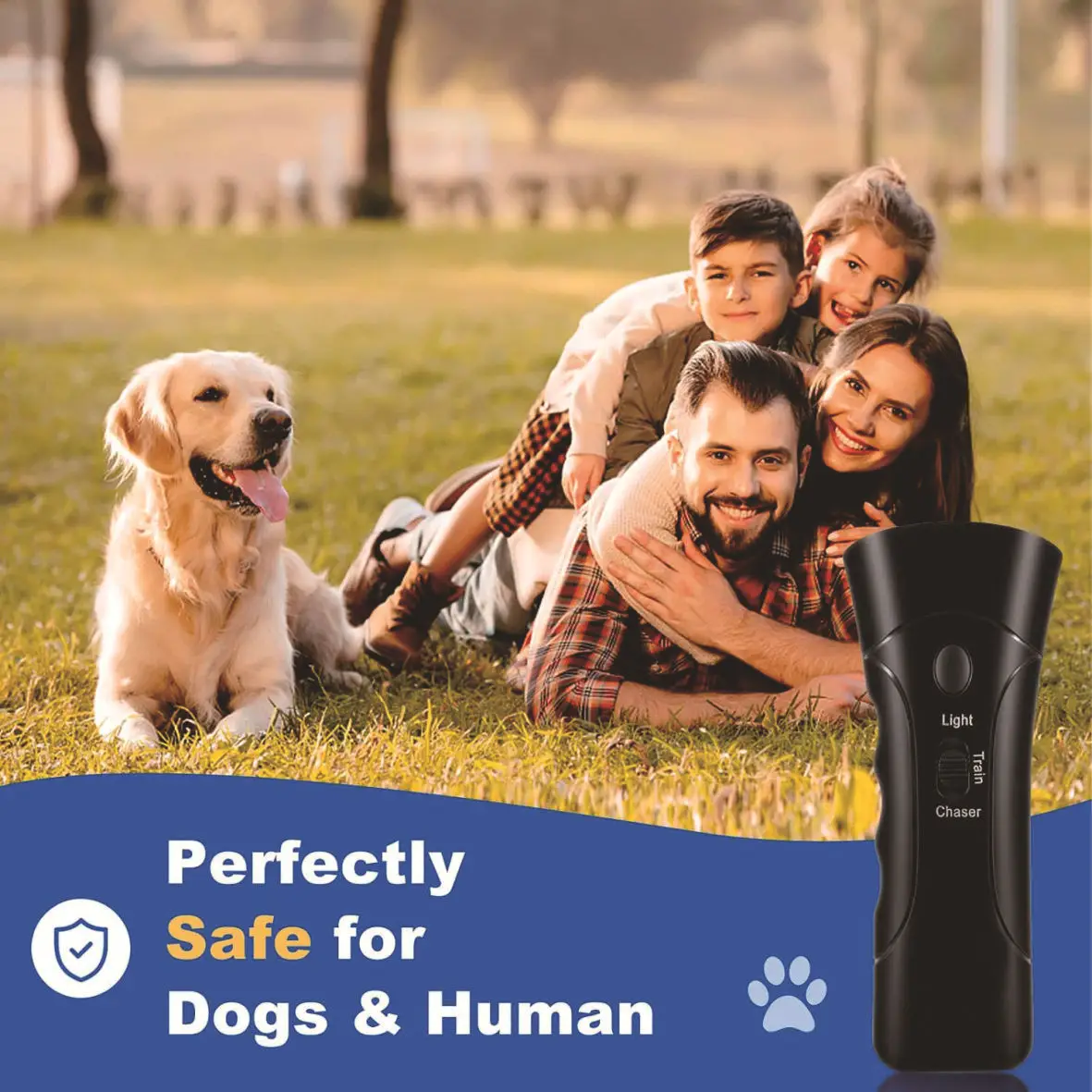 Dog Bark Stopper LED Repeller Device — feature 6