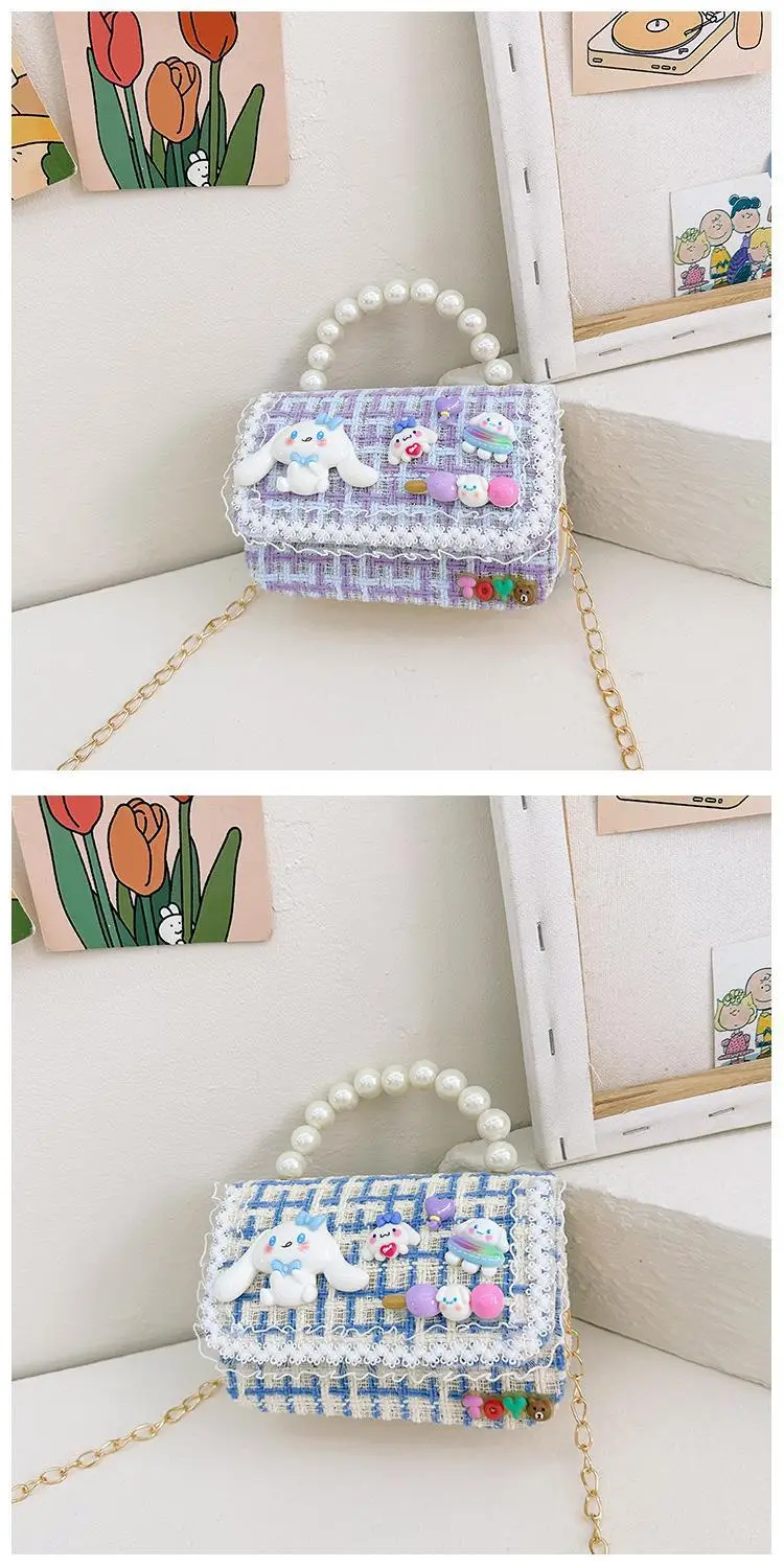 Pearl Princess Cartoon Handbag for Girls — feature 14