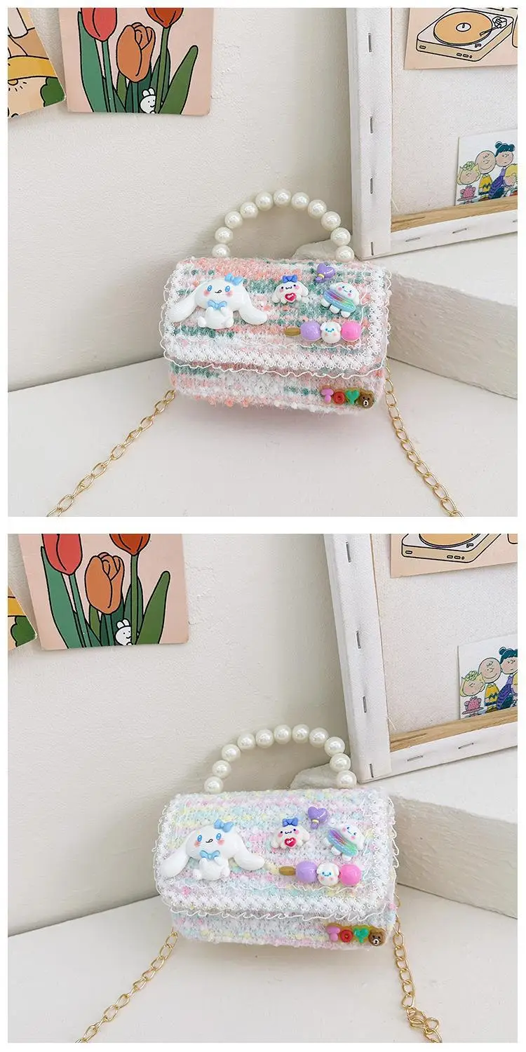Pearl Princess Cartoon Handbag for Girls — feature 18