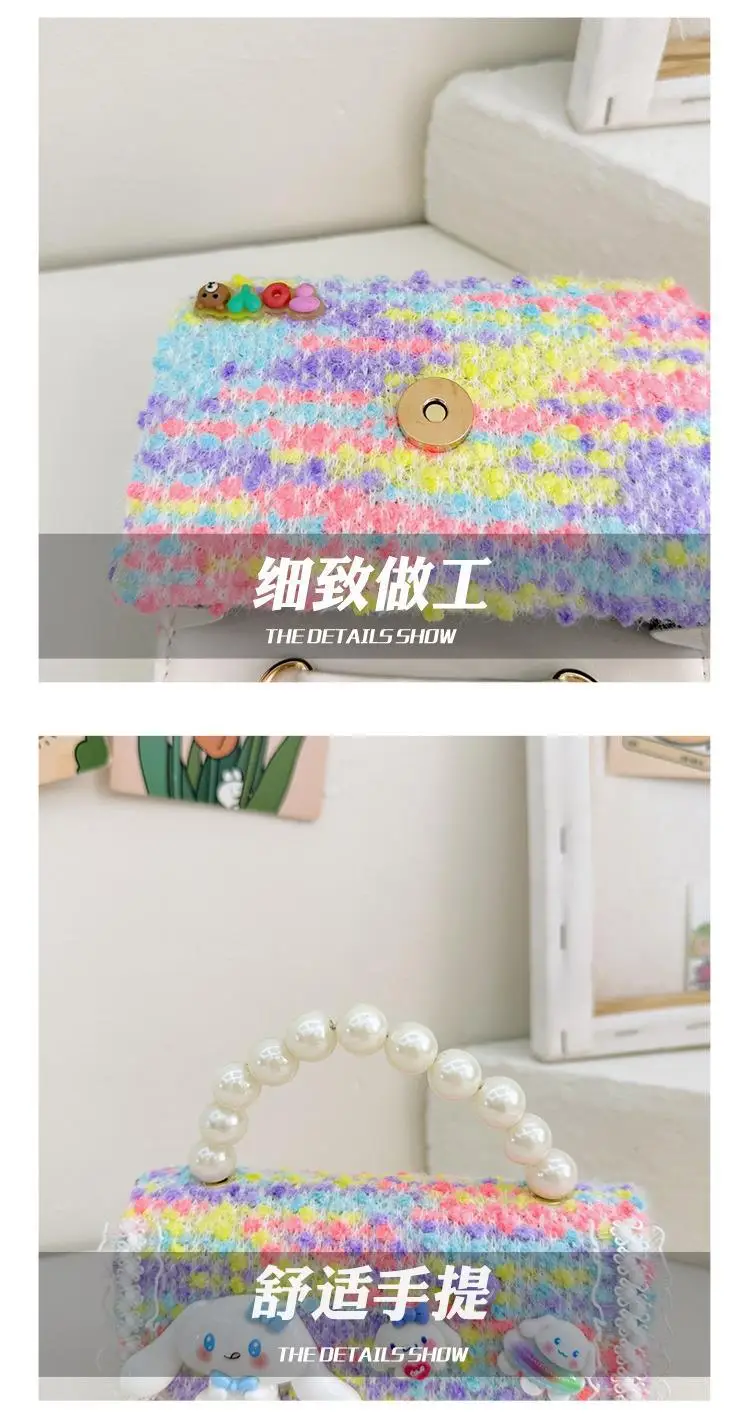Pearl Princess Cartoon Handbag for Girls — feature 21