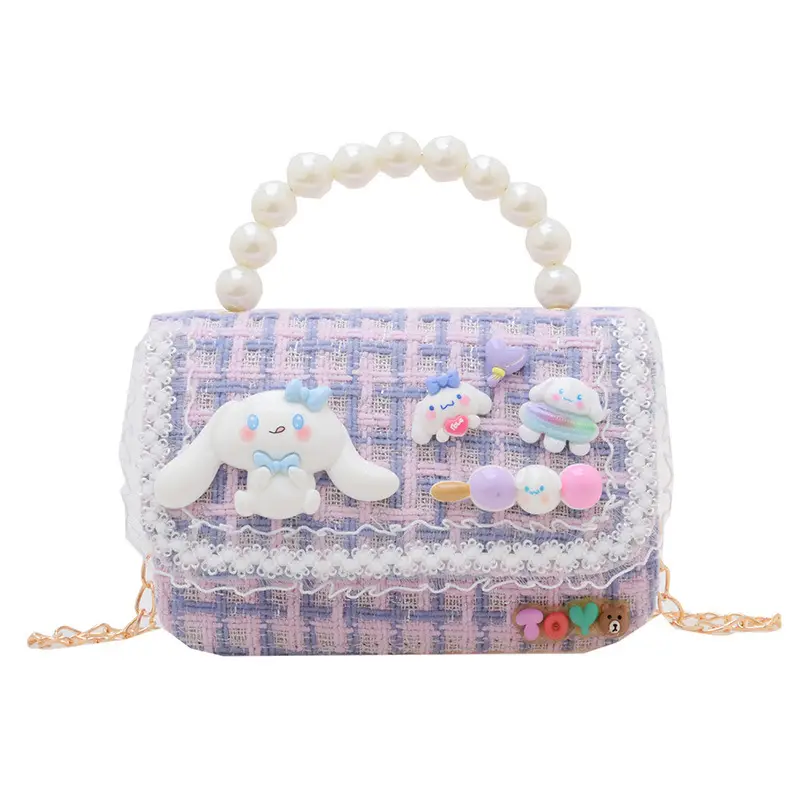 Pearl Princess Cartoon Handbag for Girls - Image 12