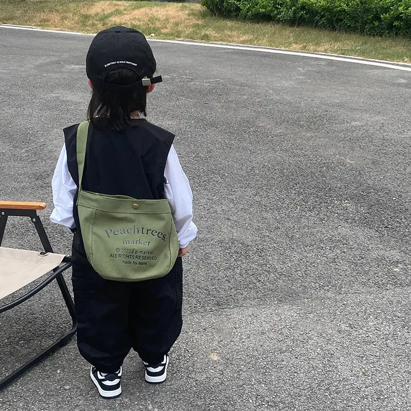 New Children's Canvas Bags with Cool Letters