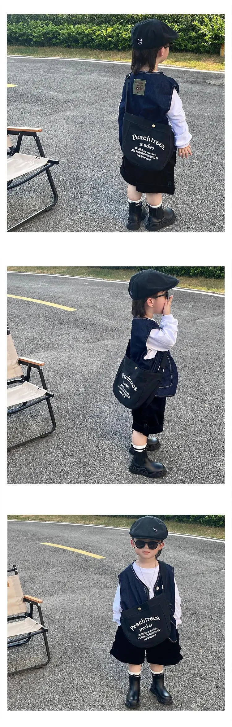New Children's Canvas Bags with Cool Letters — feature 6