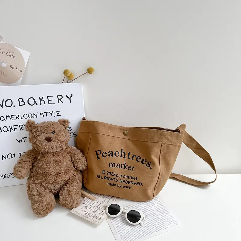 New Children's Canvas Bags with Cool Letters