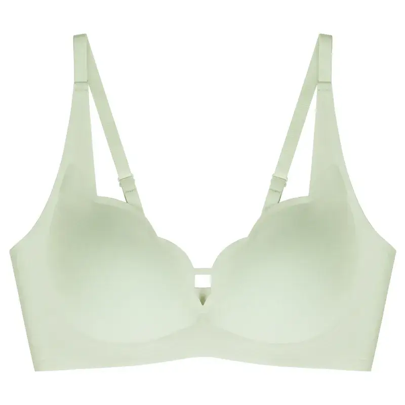 V-Neck Pure Wave Hollow Jelly Cup Underwear Women - Image 3