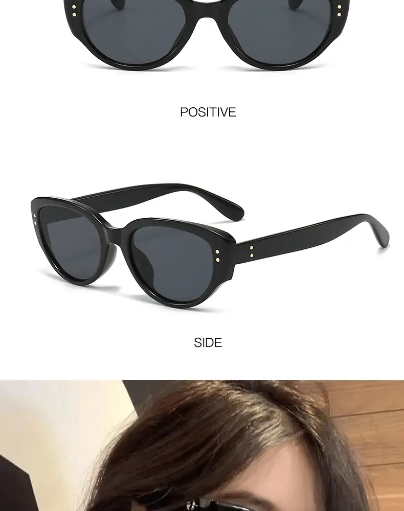Women's Polarized UV400 Sunglasses Black 2327 β feature 24
