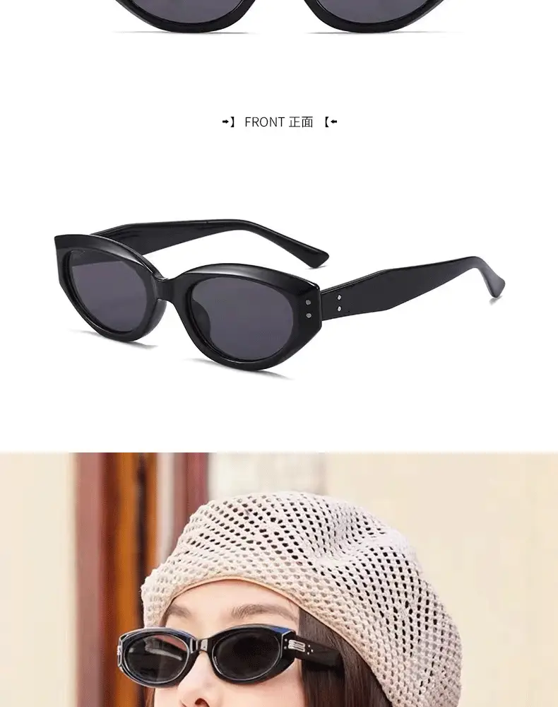 Women's Polarized UV400 Sunglasses Black 2327 β feature 5