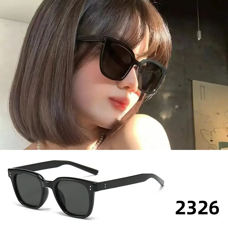 Women's Polarized UV400 Sunglasses Black 2327 - Image 3
