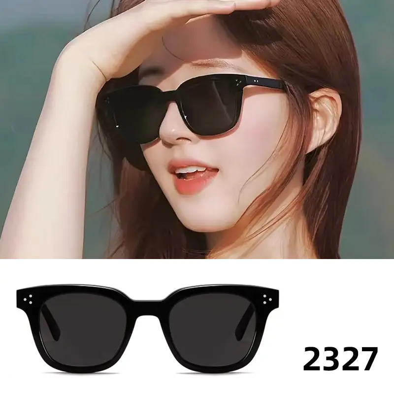 Women's Polarized UV400 Sunglasses Black 2327 - Image 4