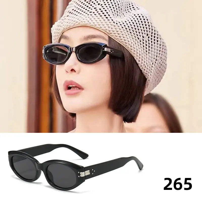 Women's Polarized UV400 Sunglasses Black 2327 - Image 9