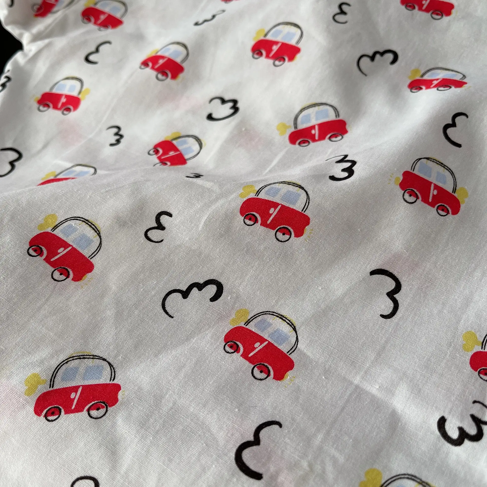 Children Cotton Car Print T-Shirt Shorts Set Summer — feature 10