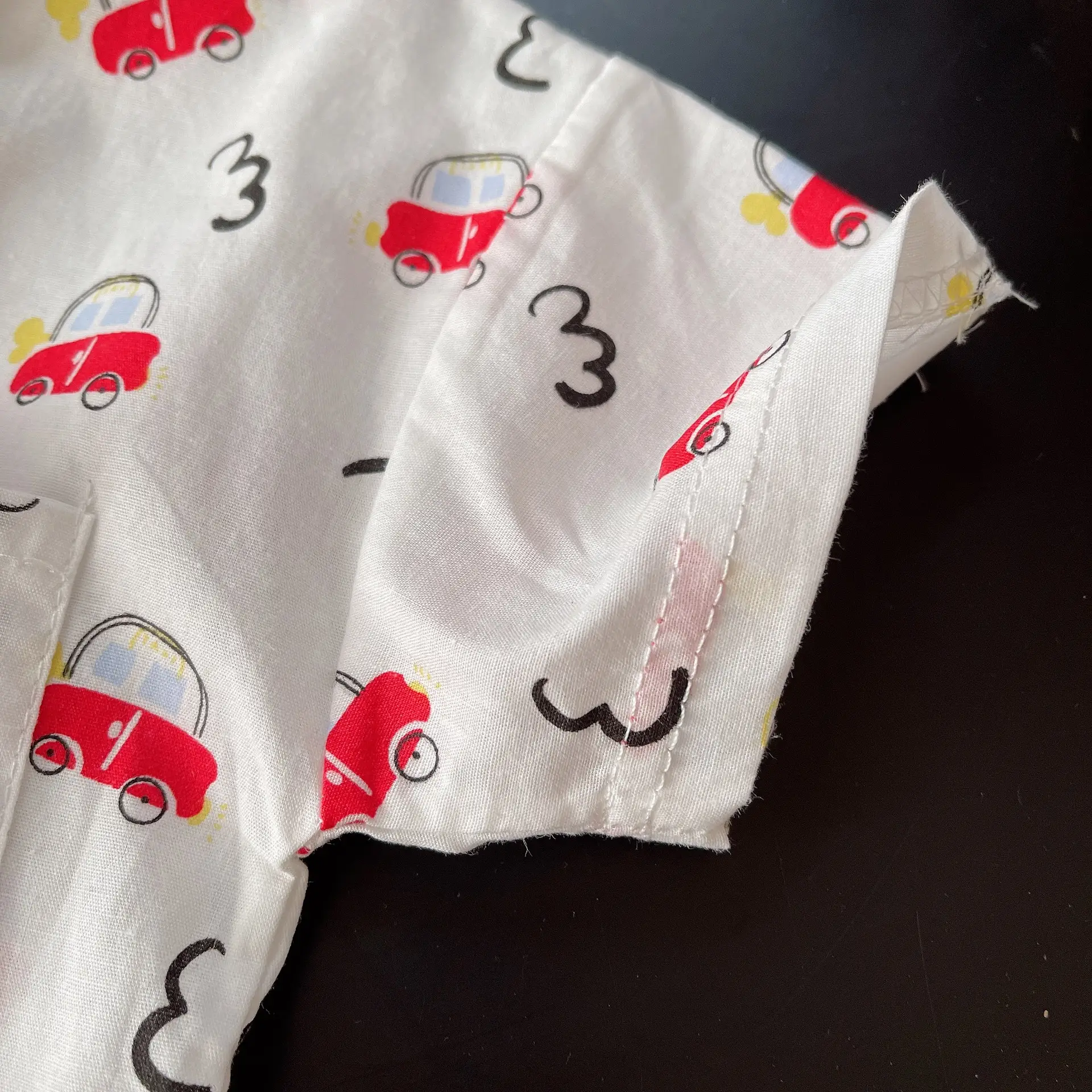 Children Cotton Car Print T-Shirt Shorts Set Summer — feature 6
