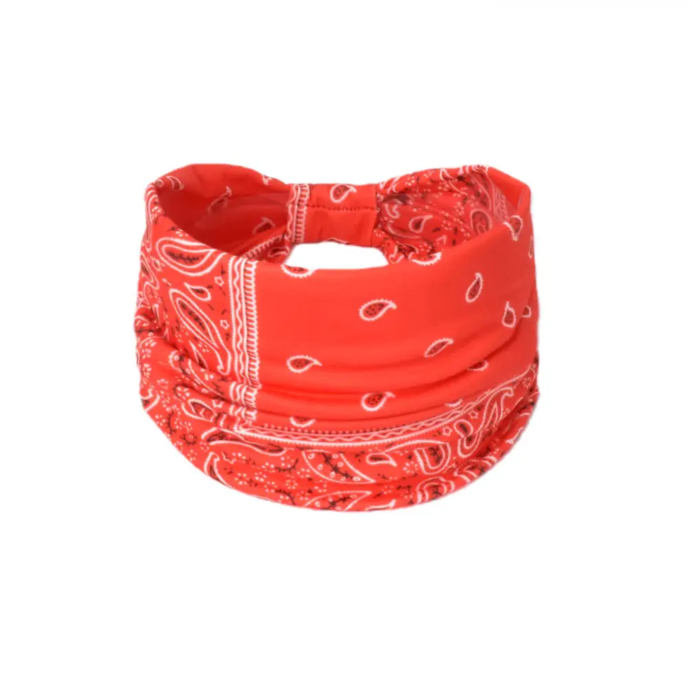 Women's Cotton Bohemian Hair Band with Colorful Design - Image 108