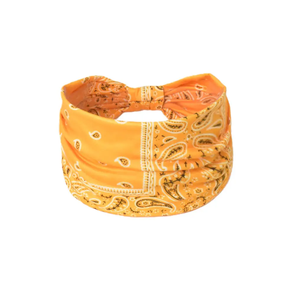 Women's Cotton Bohemian Hair Band with Colorful Design - Image 113