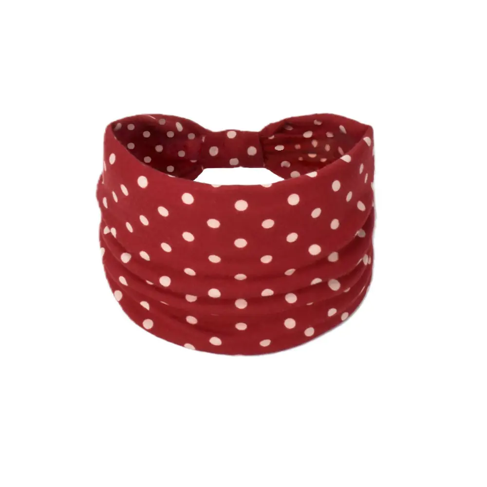 Women's Cotton Bohemian Hair Band with Colorful Design - Image 117