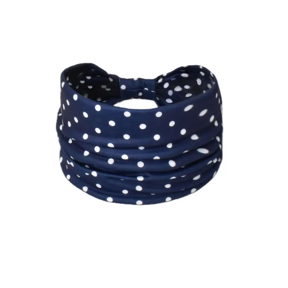 Women's Cotton Bohemian Hair Band with Colorful Design - Image 119