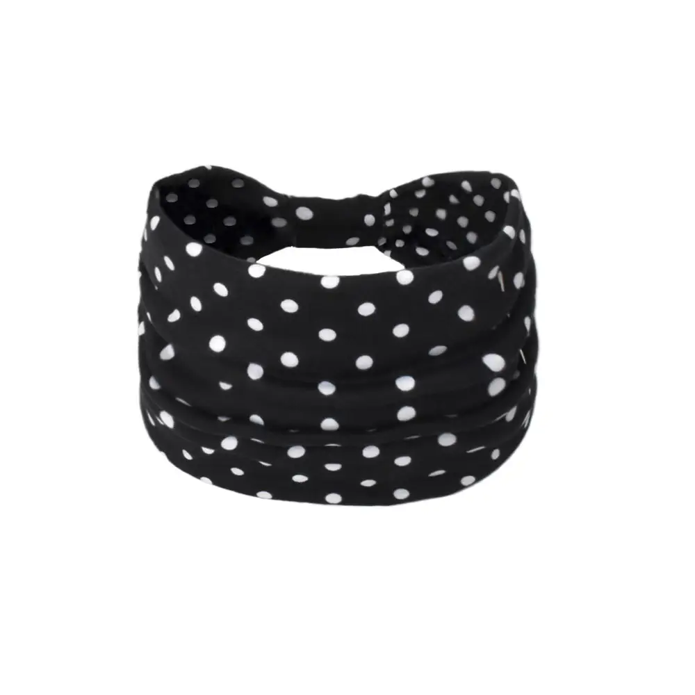 Women's Cotton Bohemian Hair Band with Colorful Design - Image 121
