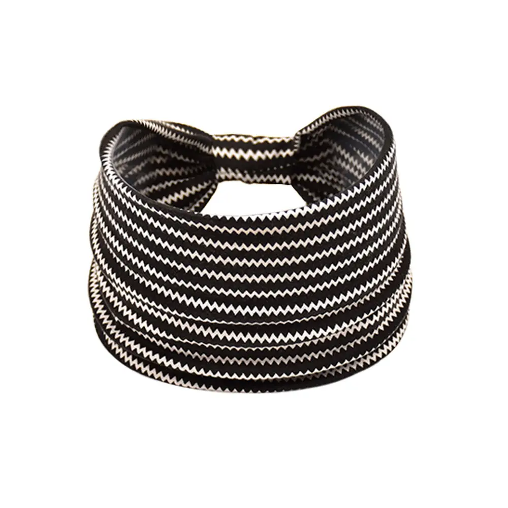Women's Cotton Bohemian Hair Band with Colorful Design - Image 50