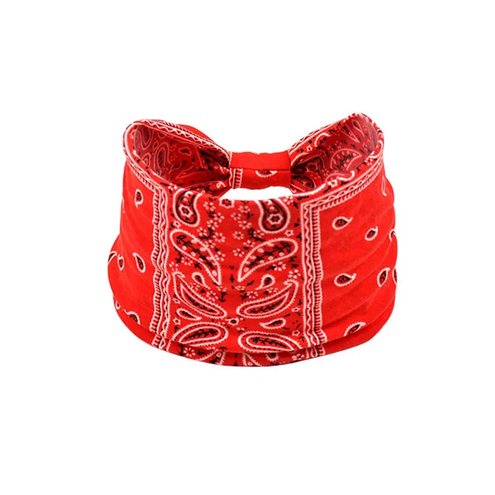 Women's Cotton Bohemian Hair Band with Colorful Design - Image 7