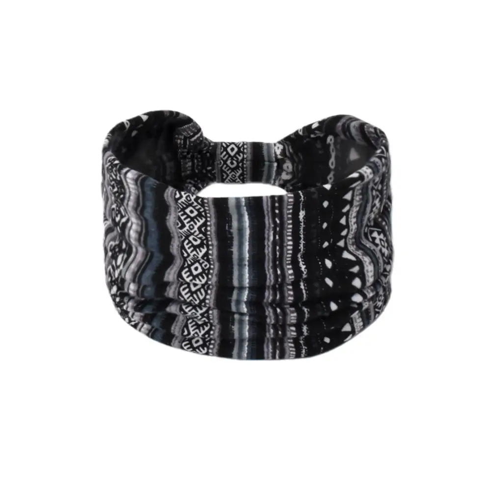 Women's Cotton Bohemian Hair Band with Colorful Design - Image 89