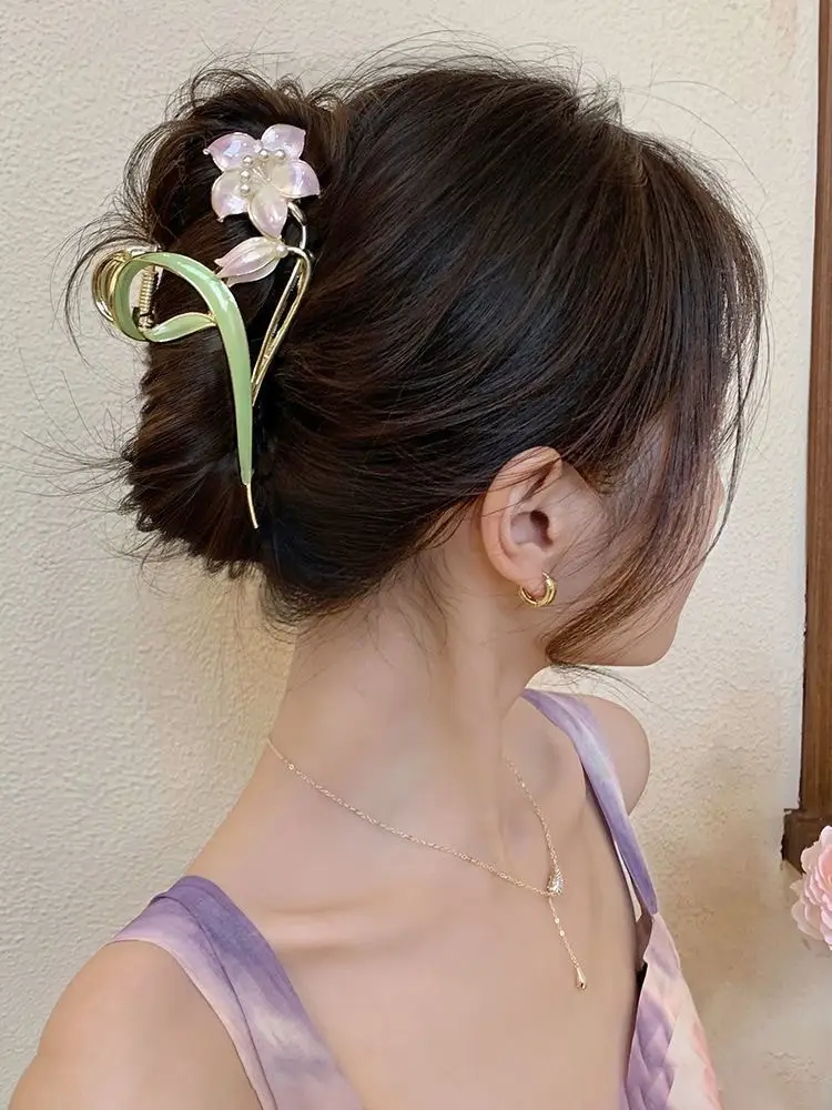 Face Flower Hairpin Women's 2023 New — feature 5